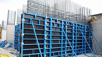 Steel formwork