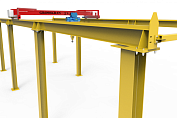 Crane runway beams